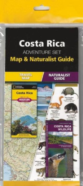 Cover for Waterford Press · Costa Rica Adventure Set: Map &amp; Naturalist Guide (Book) (2015)