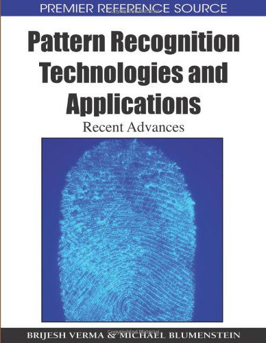 Cover for Brijesh Verma · Pattern Recognition Technologies and Applications: Recent Advances (Premier Reference Source) (Gebundenes Buch) (2008)