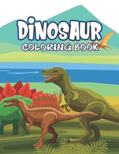 Cover for Platinum Press · Dinosaur Coloring Book (Paperback Book) (2019)