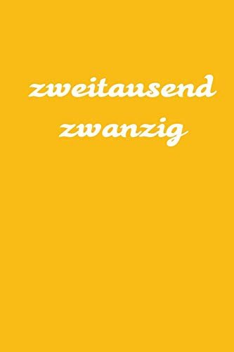 Cover for Wochenplaner by JilSun · Zweitausend Zwanzig Wochenplaner 2020 A5 Orange (Paperback Book) (2019)