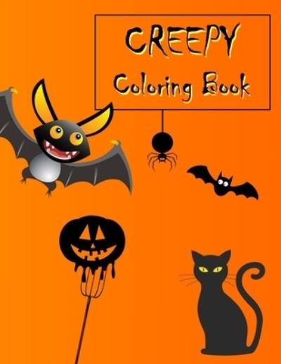 Cover for Fun Activity Books · Creepy Coloring Book (Paperback Book) (2019)