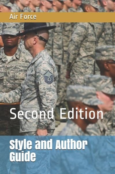 Cover for Air Force · Style and Author Guide (Paperback Book) (2019)