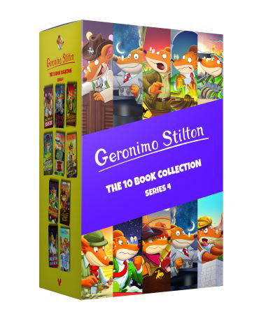 Geronimo Stilton:The 10 Book Collection (Series 4) - Geronimo Stilton - Series 4 - Geronimo Stilton - Kirjat - Sweet Cherry Publishing - 9781782268079 - torstai 29. heinäkuuta 2021