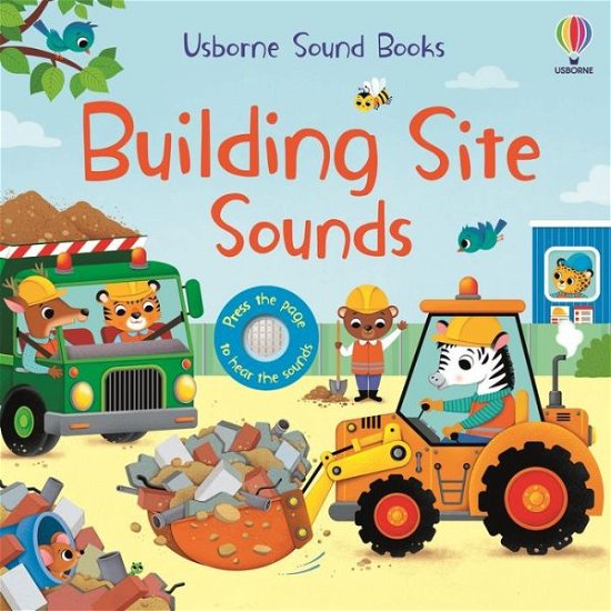 Cover for Sam Taplin · Building Site Sounds - Sound Books (Board book) (2023)