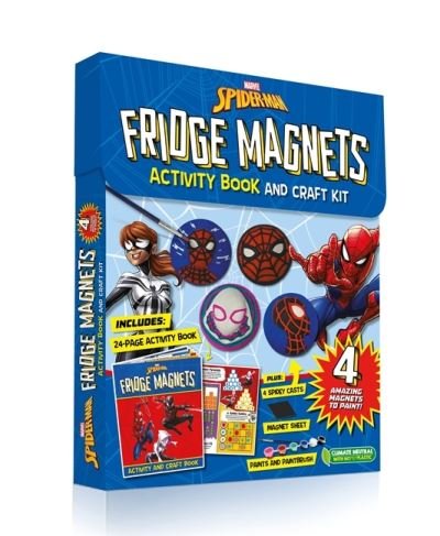 Cover for Marvel Entertainment International Ltd · Marvel Spider-Man: Fridge Magnets Activity Book and Craft Kit - Activity book and craft kit (Paperback Bog) (2024)
