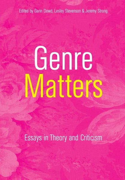 Cover for Genre Matters: Essays in Theory and Criticism (Paperback Book) (2006)
