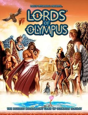 Cover for The Rpgpundit · Lords of Olympus: the Diceless Roleplaying Game of Olympian Fantasy (Paperback Book) (2012)