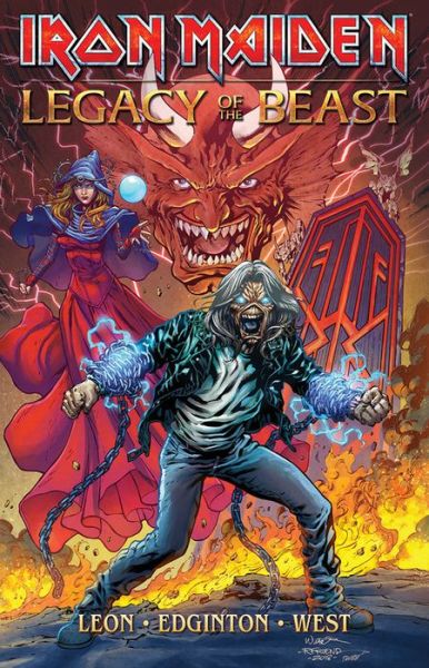 Cover for Llexi Leon · Iron Maiden Legacy of the Beast Volume 1 (Paperback Bog) (2018)