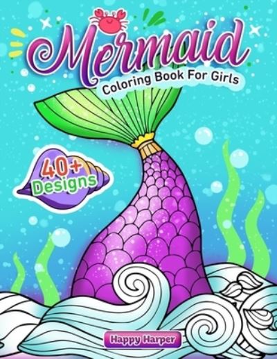 Cover for Harper Hall · Mermaid Coloring Book (Taschenbuch) (2020)