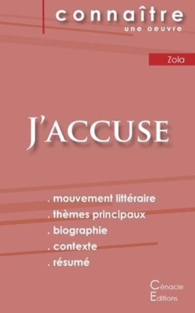 Cover for Emile Zola · Fiche de lecture J'accuse de Zola (Analyse litteraire de reference et resume complet) (Pocketbok) (2022)