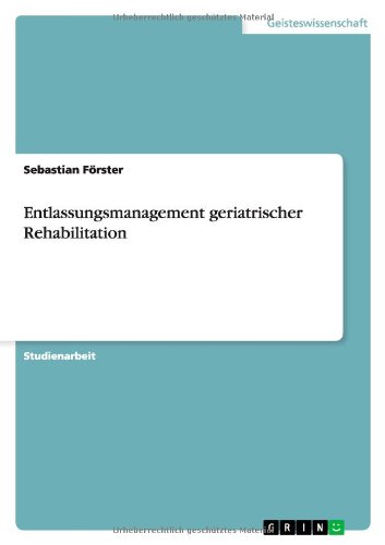 Cover for Förster · Entlassungsmanagement geriatris (Book) [German edition] (2011)