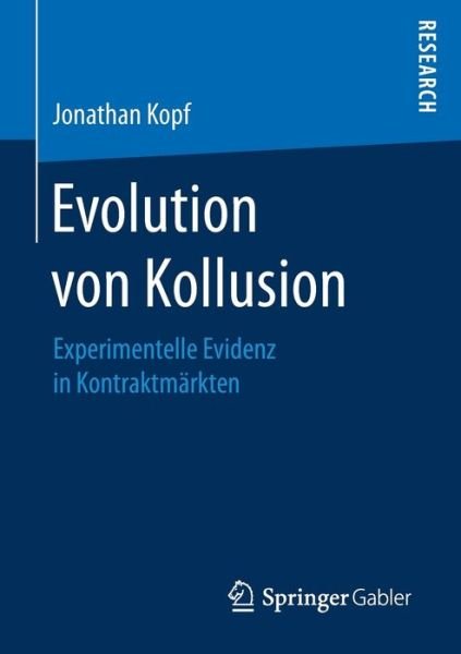 Cover for Kopf · Evolution von Kollusion (Book) (2017)