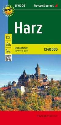 Cover for Harz, adventure guide 1:140,000, freytag &amp; berndt, EF 0006 (Landkarten) (2022)
