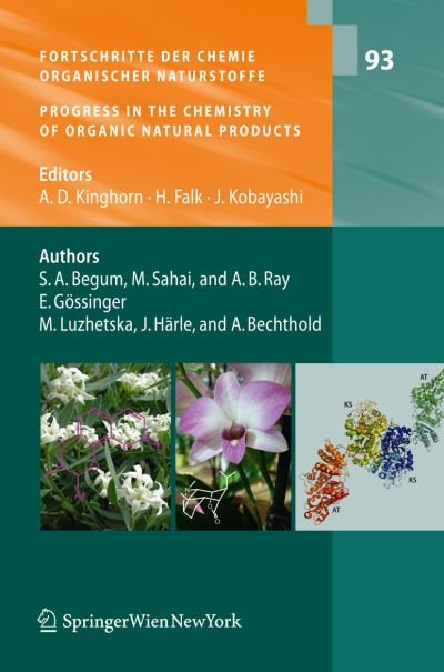 Cover for Mahendra Sahai · Fortschritte der Chemie organischer Naturstoffe / Progress in the Chemistry of Organic Natural Products, Vol. 93 - Fortschritte der Chemie organischer Naturstoffe   Progress in the Chemistry of Organic Natural Products (Paperback Bog) [2010 edition] (2012)