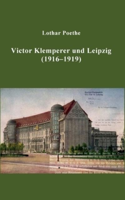 Cover for Lothar Poethe · Victor Klemperer und Leipzig (Paperback Book) (2021)