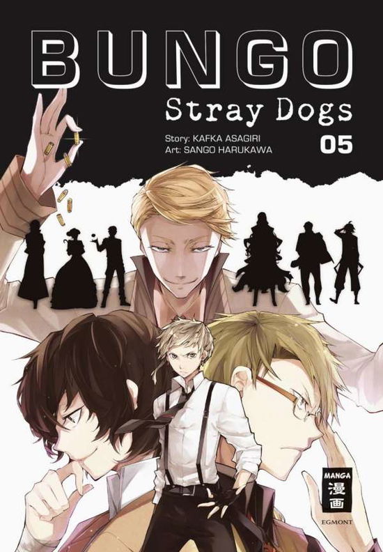 Cover for Asagiri · Bungo Stray Dogs 05 (Buch)