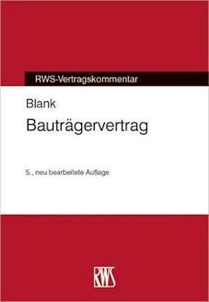 Cover for Blank · Bauträgervertrag (Book)
