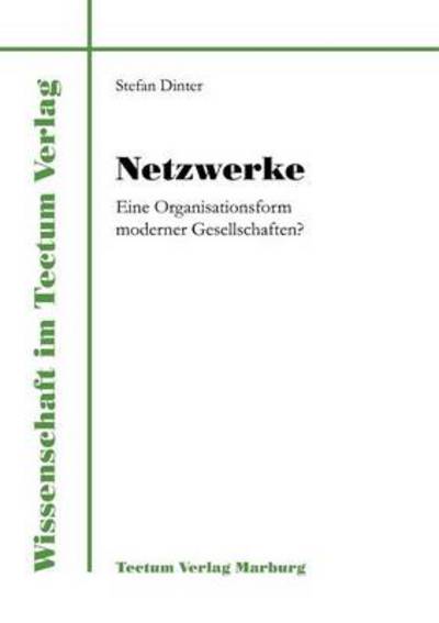 Cover for Stefan Dinter · Netzwerke (Paperback Book) [German edition] (2011)