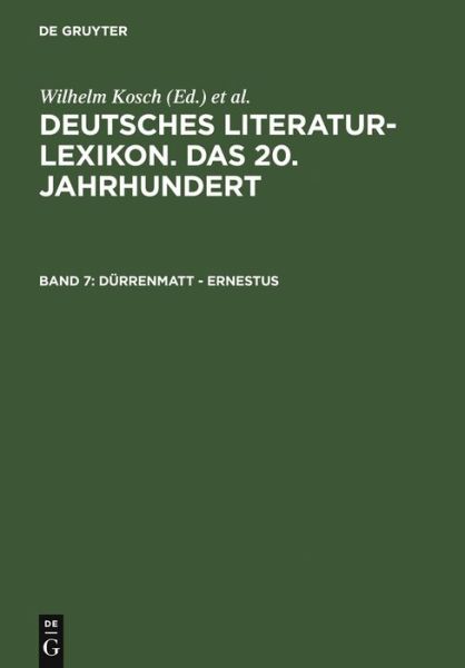 Cover for Lutz Hagestedt · Dürrenmatt - Ernestus (Book) (2005)