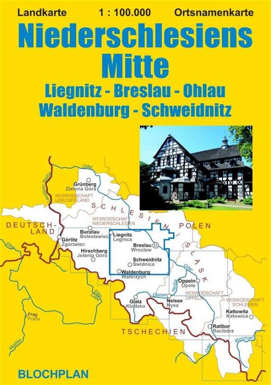 Cover for Bloch · Landkarte Niederschlesiens Mitte (Book)