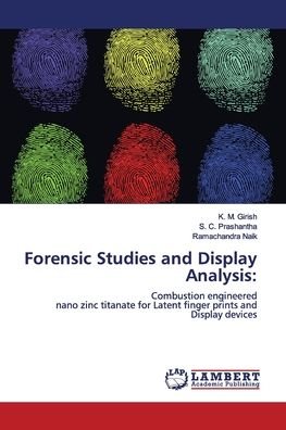 Cover for Girish · Forensic Studies and Display Ana (Buch) (2018)