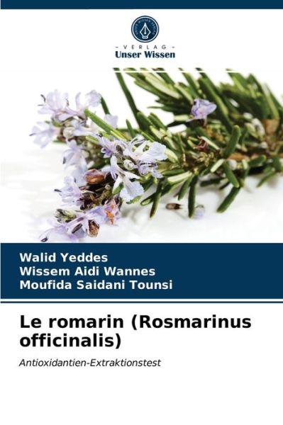 Cover for Walid Yeddes · Le romarin (Rosmarinus officinalis) (Paperback Book) (2021)