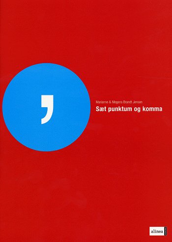 Cover for Marianne Brandt Jensen; Mogens Brandt Jensen · Sæt punktum og komma, Elevhæfte (Book) [1st edition] (2016)