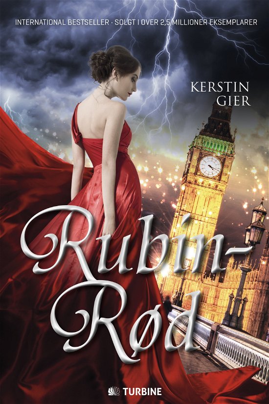 Cover for Kerstin Gier · Rubinrød (Sewn Spine Book) [1st edition] (2015)