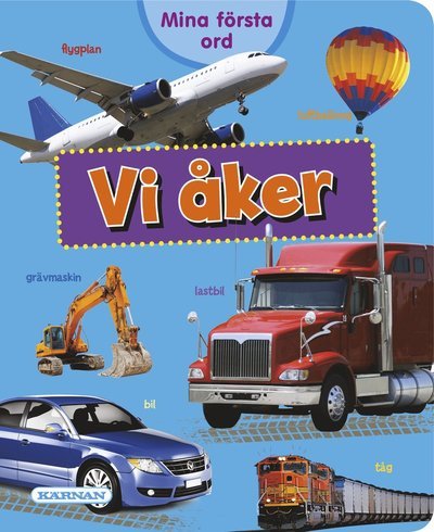 Cover for Vi åker (Board book) (2022)