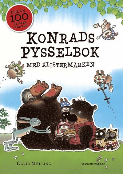 Cover for David Melling · Konradserien: Konrads pysselbok med klistermärken (Bok) (2014)