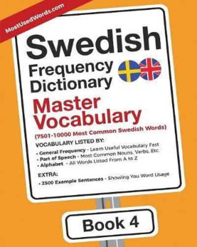 Cover for Mostusedwords · Swedish Frequency Dictionary - Master Vocabulary (Taschenbuch) (2018)