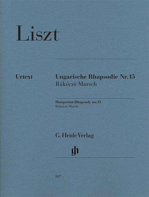 Ungar.Rhapsodie Nr.15,Kl.HN807 - Liszt - Books -  - 9790201808079 - 