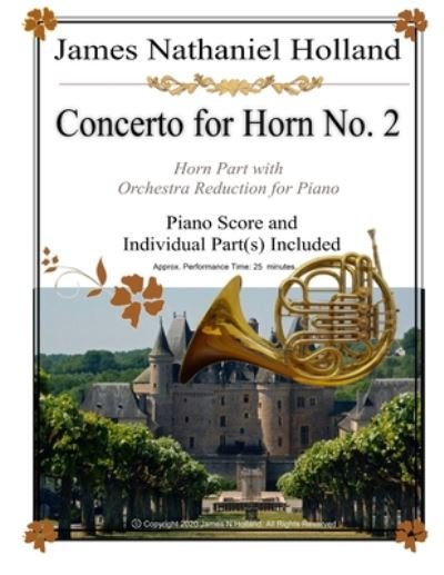 Cover for James Holland · Concerto for Horn No. 2 (N/A) (2020)