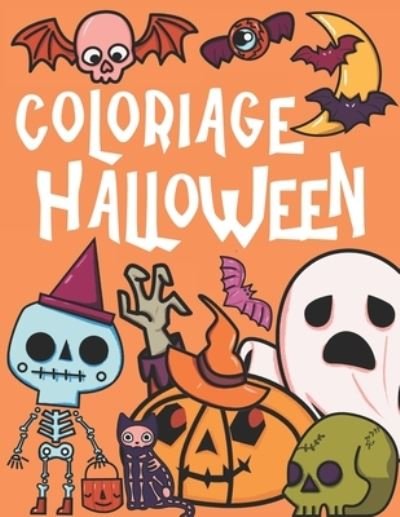 Cover for Bee Art Press · Coloriage Halloween (Pocketbok) (2020)