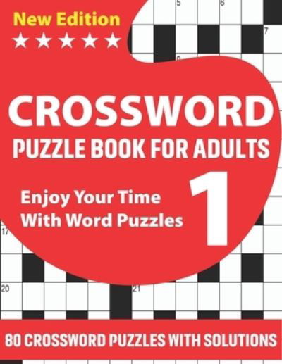 Cover for Kr Crowe Publication · Crossword Puzzle Book For Adults (Pocketbok) (2021)