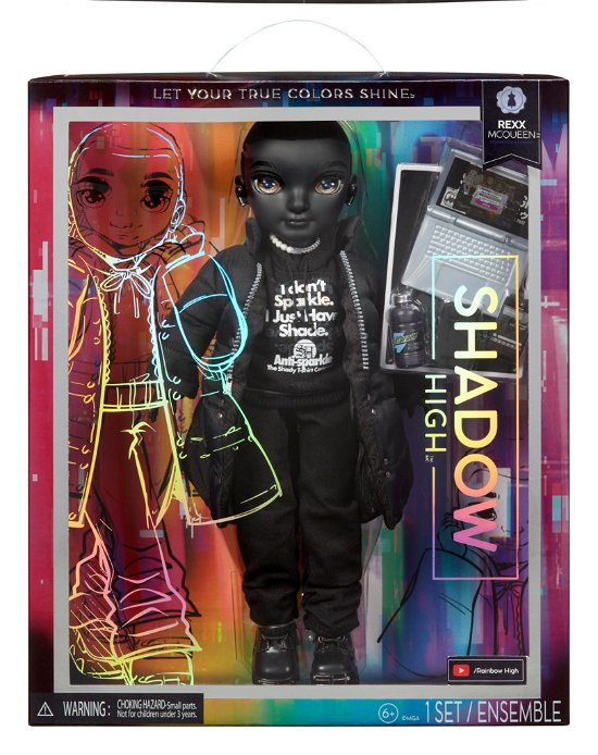 Cover for MGA Entertainment · Shadow High Fashion Pop Rexx Mcqueen (Spielzeug)