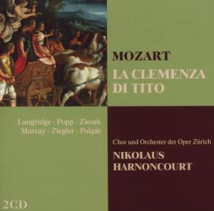 Mozart: La Clemenza Di Tito (Complete) - Mozart / Popp / Zurich Opera Orch / Harnoncourt - Musik - TELDEC - 0825646883080 - 21 september 2009