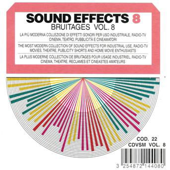 Sound Effects: Bruitages Vol.8 / Various - Compilation - Musikk - Disques Dom - 3254872144080 - 25. oktober 2019