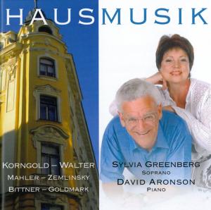 Cover for Aronson Greenberg · Korngold, Walter, Mahler, Zemlinsky (CD) (2010)