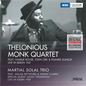 Cover for Thelonious -Quartet- Monk · Live In Berlin 1961/ Live In Essen 1959 (LP) [Remastered edition] (2012)
