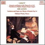 * LISZT:Fantasia-BRAHMS:Handel - Ponti Michael - Musik - Naxos - 4891030504080 - 24. marts 1991