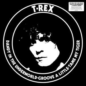 Cover for T.rex · Dandy In The Underworld (Red &amp; Blue Vinyl) (LP) [Coloured edition] (2019)