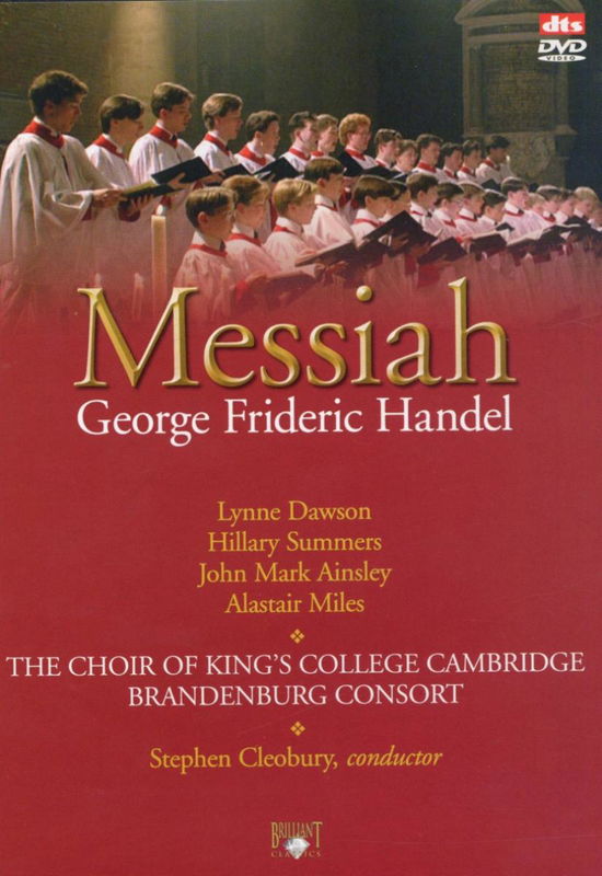 Cover for Messiah George frideric handel (DVD) (2024)