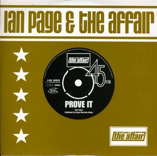Ian Page & the Affair · Prove It EP (SCD) (2022)