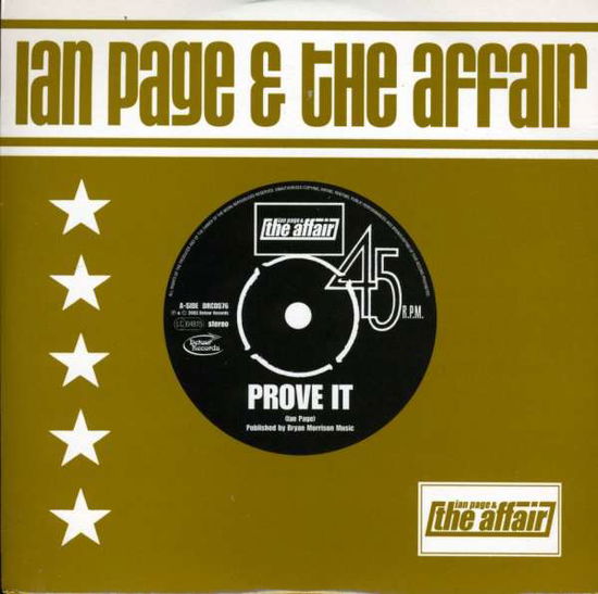 Prove It EP - Ian Page & the Affair - Muzyka - DETOUR RECORDS - 5032733001080 - 28 stycznia 2022