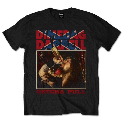Cover for Dimebag Darrell · Dimebag Darrell Unisex T-Shirt: Getcha Pull (T-shirt) [size M] [Black - Unisex edition] (2015)