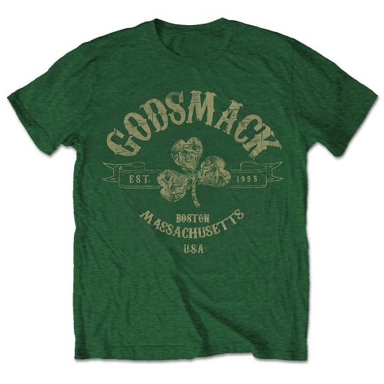 Cover for Godsmack · Godsmack Unisex T-Shirt: Celtic (T-shirt) [size XL] [Green - Unisex edition]