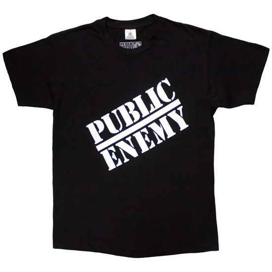 Cover for Public Enemy · Public Enemy Unisex T-Shirt: Logo (T-shirt) [size XL] [Black - Unisex edition]