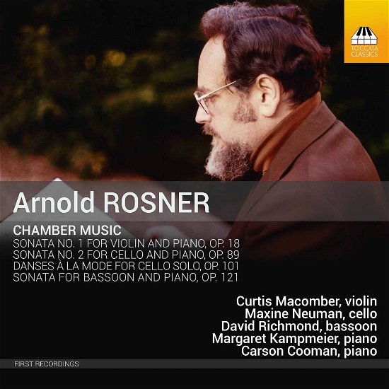 Cover for Rosner / Macomber / Cooman · Arld Rosner: Chamber Music (CD) (2017)