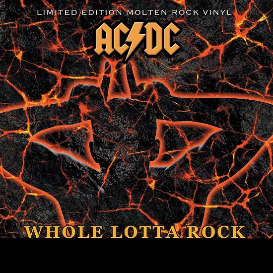 Cover for Ac/Dc · Ac/Dc - Whole Lotta Rock - New Limited Edition Molten Rock Vinyl (LP)